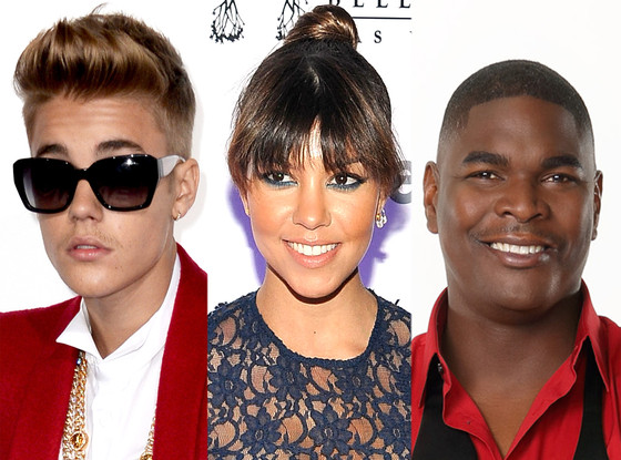 Kourtney Kardashian, Keyshawn Johnson, Justin Bieber Kourtney Kardashian, Keyshawn Johnson, Justin Bieber